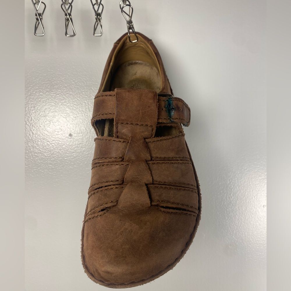 Birkenstock Tan Leather Sandals for Women - Picture 4 of 7